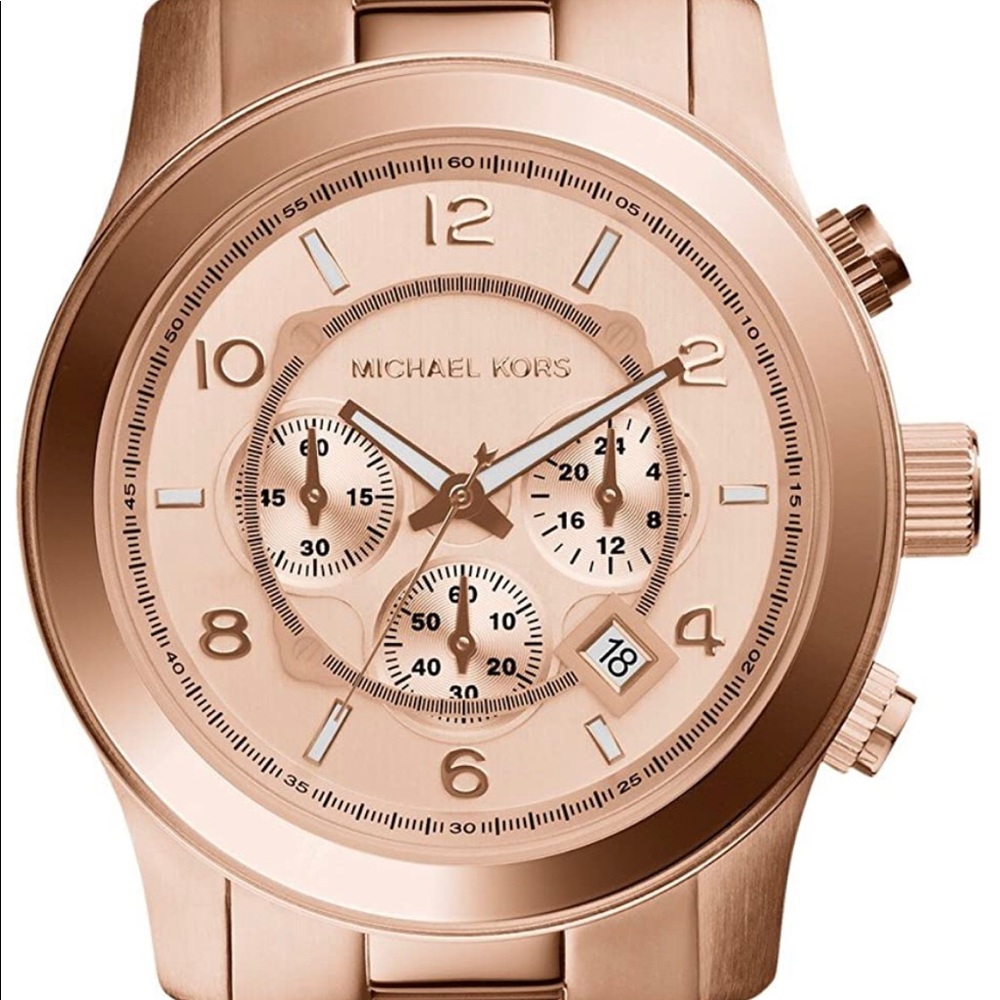 Michael Kors MK8096 rose gold men’s watch